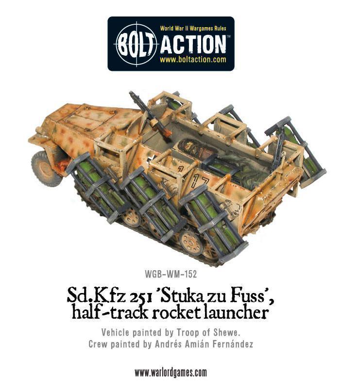 Sd.Kfz 251 'Stuka Zu Fuss', Halftrack Rocket Launcher - Image 3
