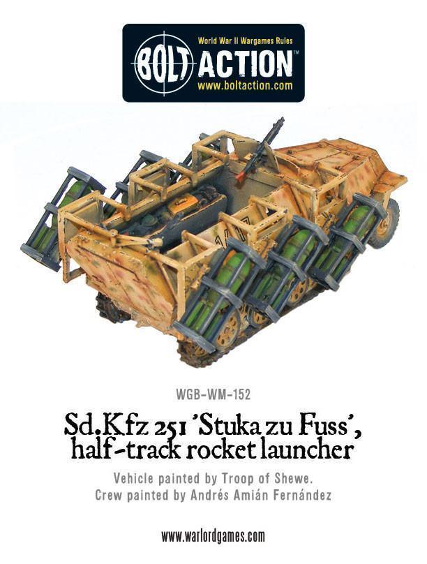 Sd.Kfz 251 'Stuka Zu Fuss', Halftrack Rocket Launcher - Image 4