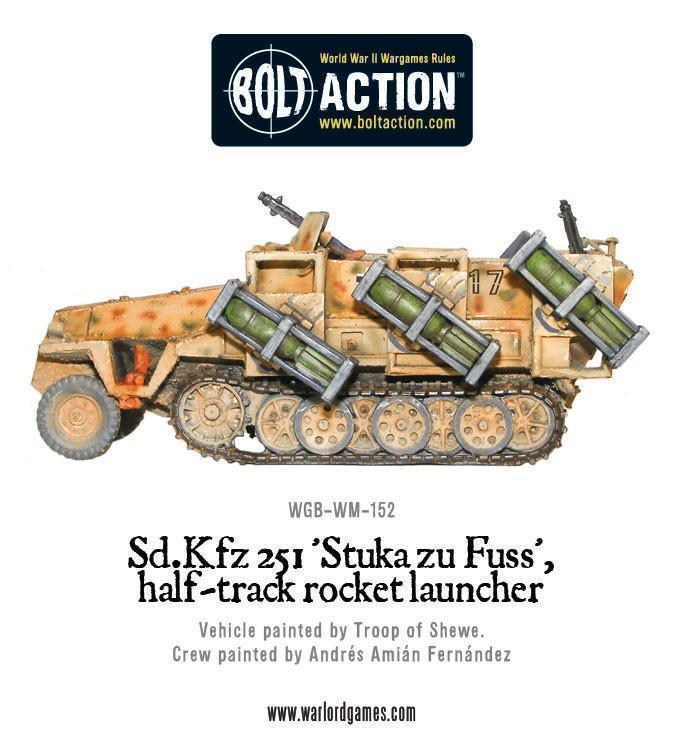 Sd.Kfz 251 'Stuka Zu Fuss', Halftrack Rocket Launcher - Image 5