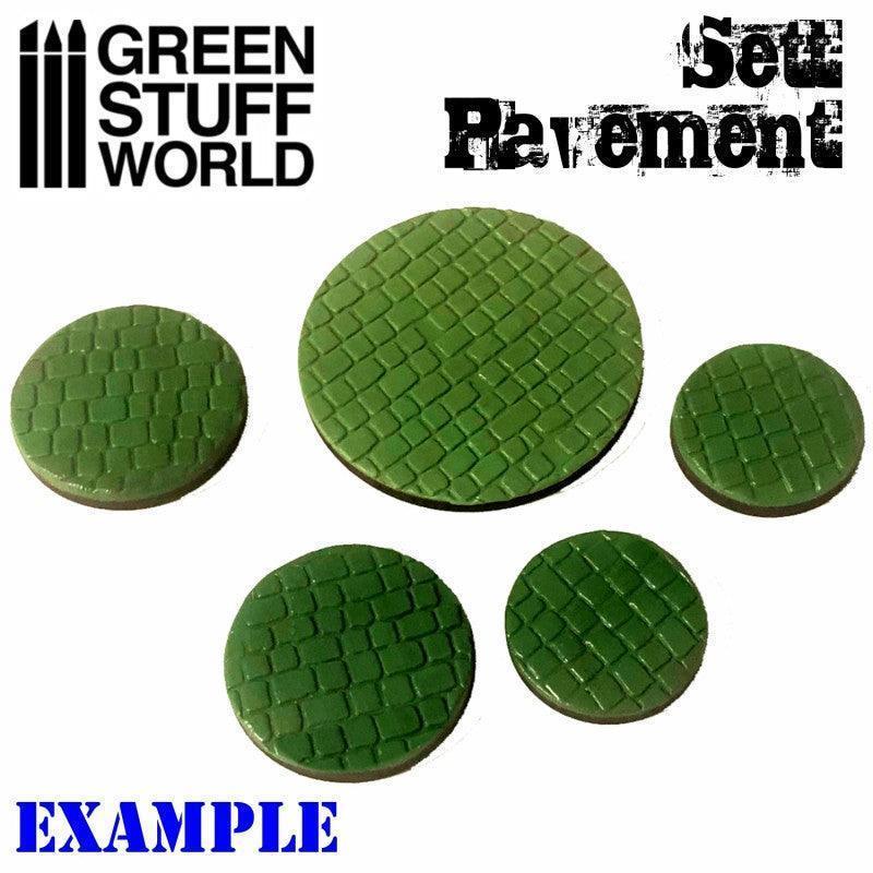 GREEN STUFF WORLD Sett Pavement Rolling Pin - Image 3