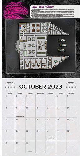 Shadowrun RPG 16 Month Calendar Game Maps - Image 2