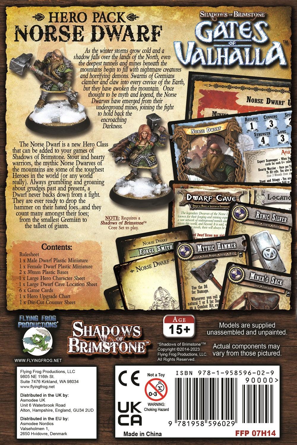 Shadows of Brimstone - Hero Pack - Norse Dwarf - Image 3