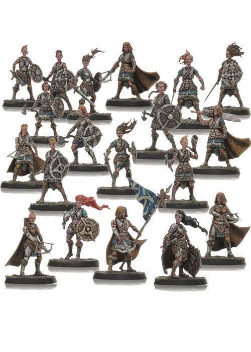 Shieldwolf - Shieldmaiden Female Infantry/Rangers Box - Image 4