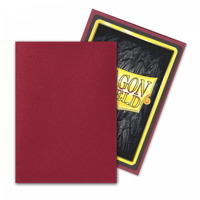 Sleeves - Dragon Shield - Box 100 - Blood Red MATTE - Image 2