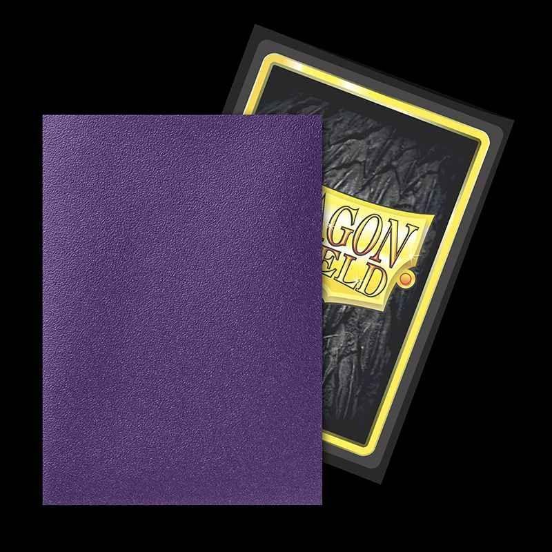 Sleeves - Dragon Shield - Box 100 - Standard Size Dual Matte Metallic Purple (Soul) - Image 2