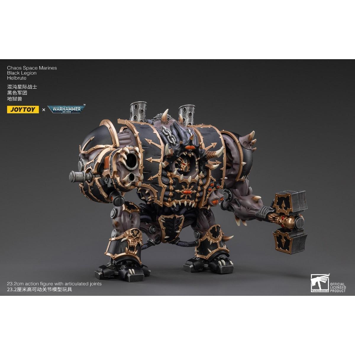 Space Marine Miniatures: 1/18 Scale Black Legion Helbrute - Image 6