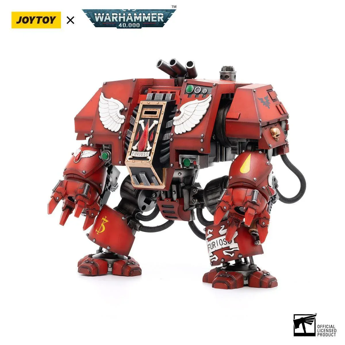 Space Marine Miniatures: 1/18 Scale Blood Angels Furioso Dreadnought Brother Samel - Image 6