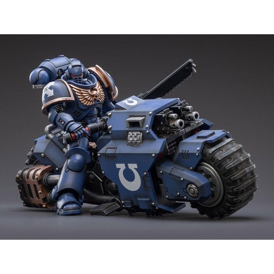 Warhammer Collectibles: 1/18 Scale Space Marines Ultramarines Outriders - Image 2