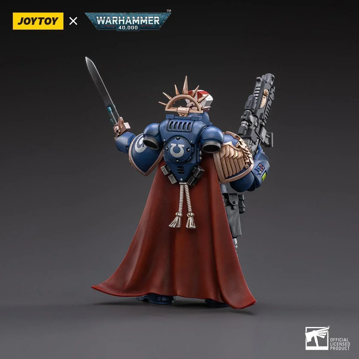 Space Marine Miniatures: 1/18 Scale Ultramarines Primaris Captain Sidonicus - Image 2