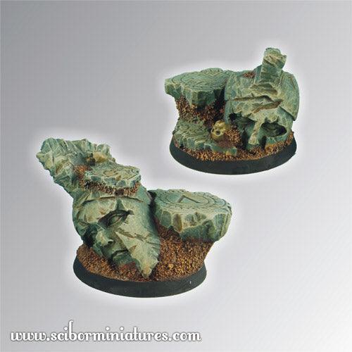 Spartan Ruins 40 mm round bases set2 (2)