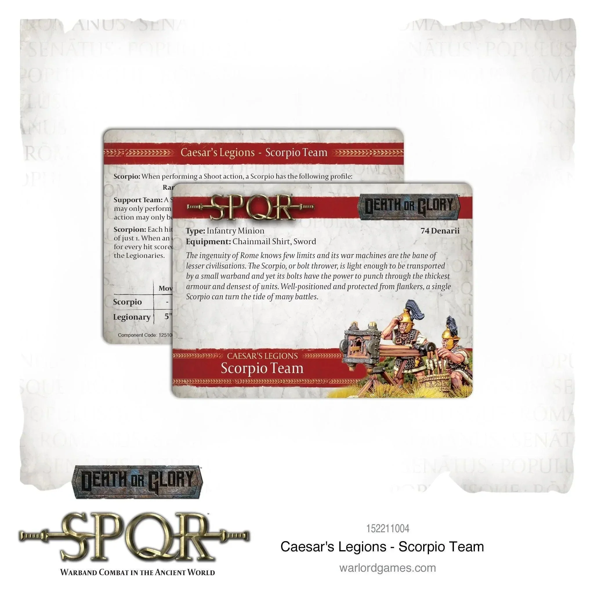 SPQR: Caesar's Legions - Scorpion team - Image 5