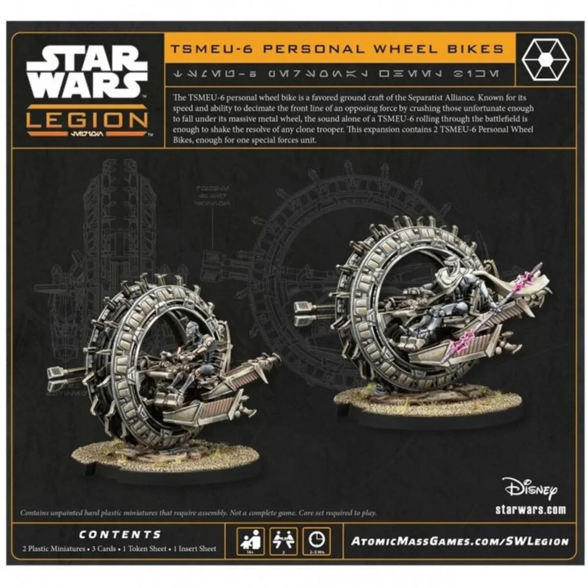 Star Wars: Legion – TSMEU-6 Personal Wheel Bike - Image 2