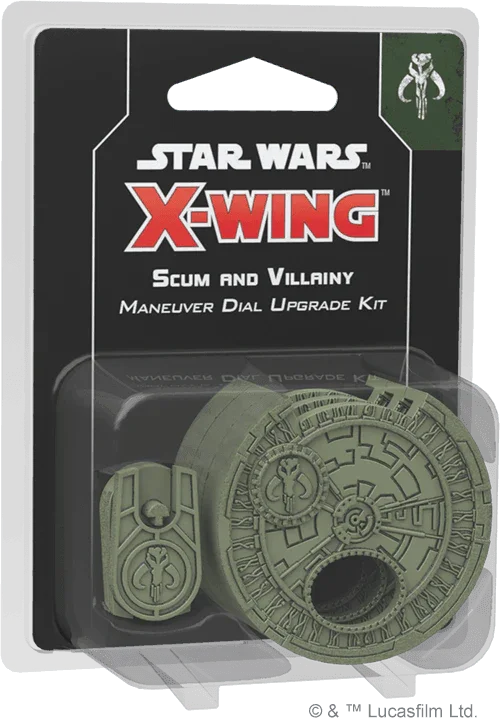 Star Wars X-Wing 2nd Edition Scum and Villainy Maneuver Dial Upgrade Kit