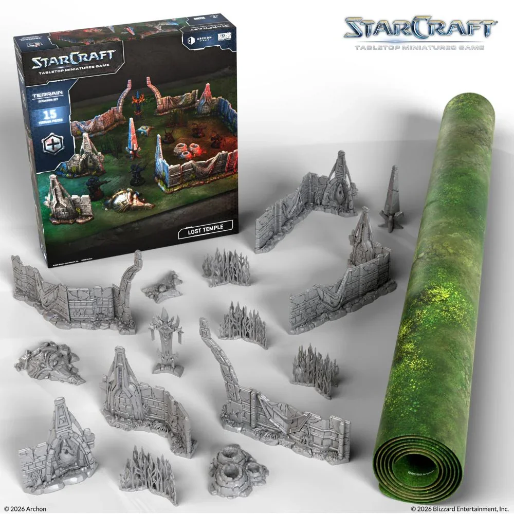 Starcraft Miniatures Games: Lost Temple - Terrain Expansion Set - Pre_Order - Image 2