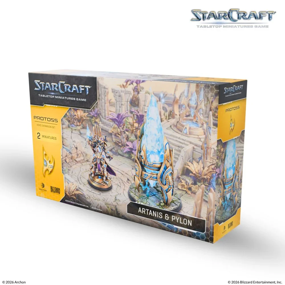 Starcraft Miniatures Games: Protoss - Artanis (Hierarch) - Expansion Set - Pre_Order