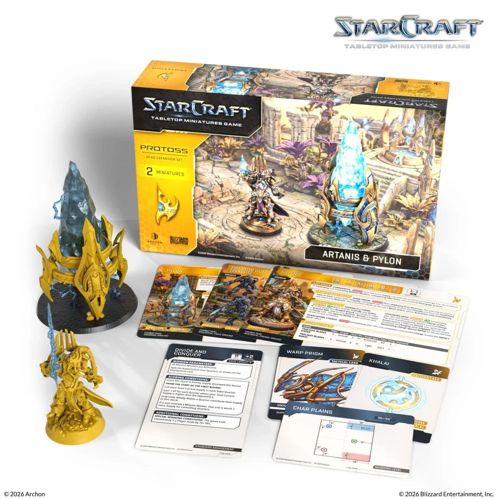 Starcraft Miniatures Games: Protoss - Artanis (Hierarch) - Expansion Set - Pre_Order - Image 2