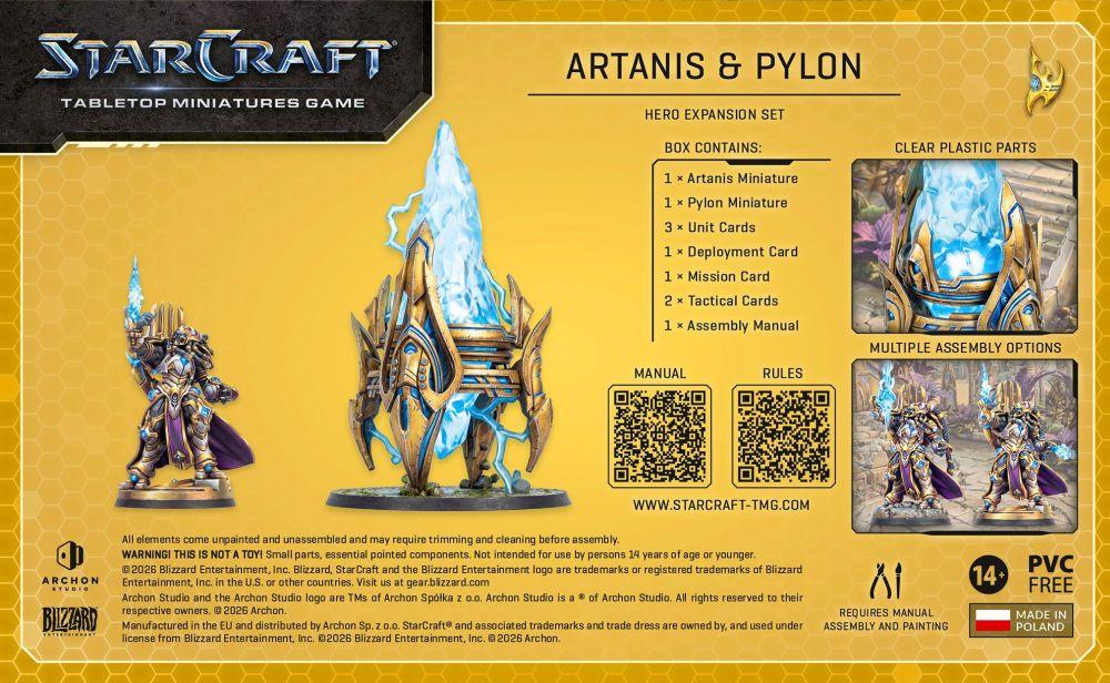 Starcraft Miniatures Games: Protoss - Artanis (Hierarch) - Expansion Set - Pre_Order - Image 5