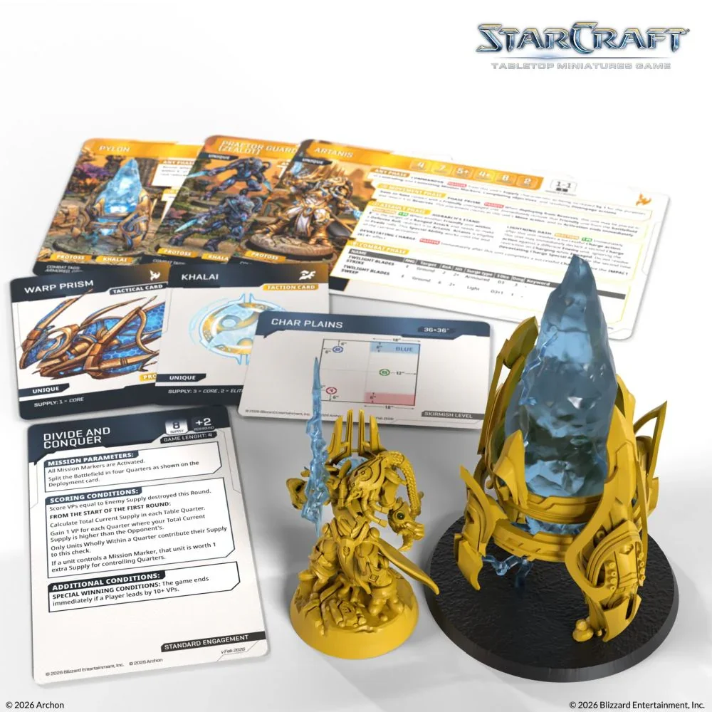 Starcraft Miniatures Games: Protoss - Artanis (Hierarch) - Expansion Set - Pre_Order - Image 7