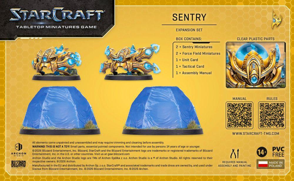 Starcraft Miniatures Games: Protoss - Sentry - Expansion Set - Pre_Order - Image 5