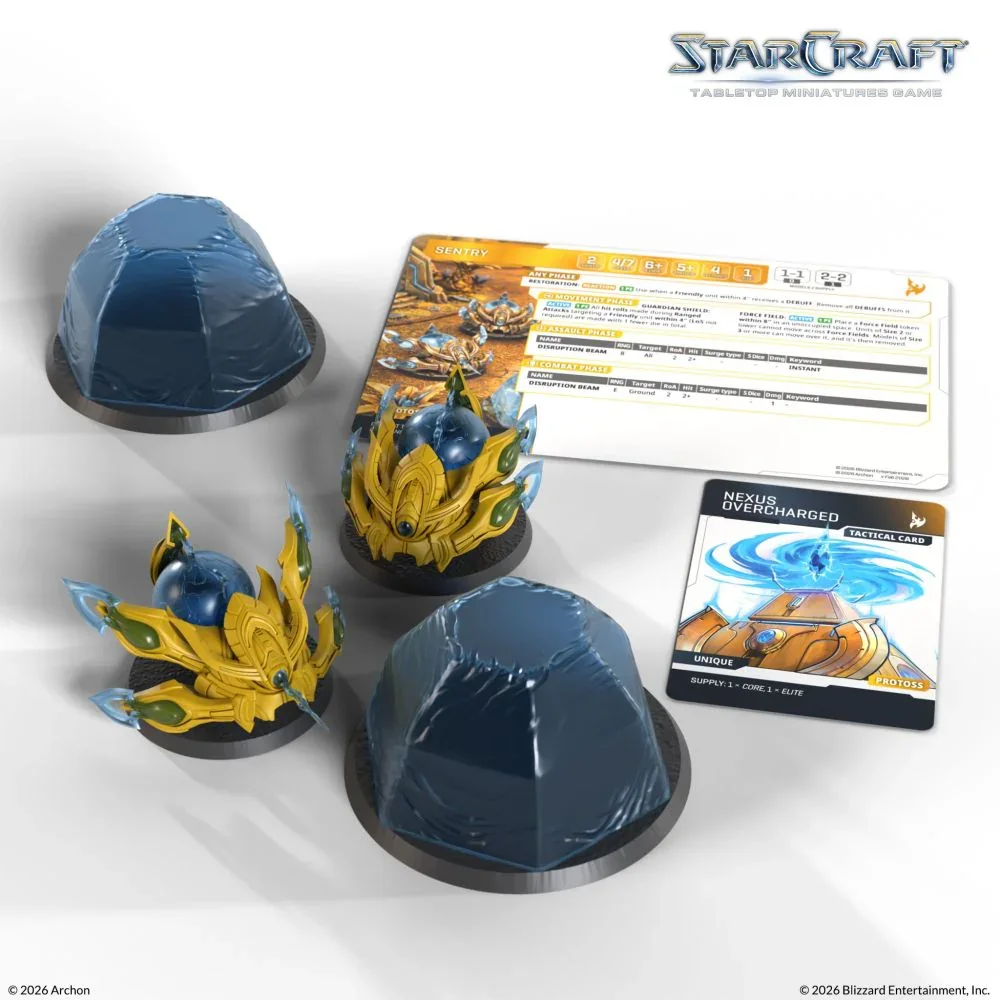 Starcraft Miniatures Games: Protoss - Sentry - Expansion Set - Pre_Order - Image 7