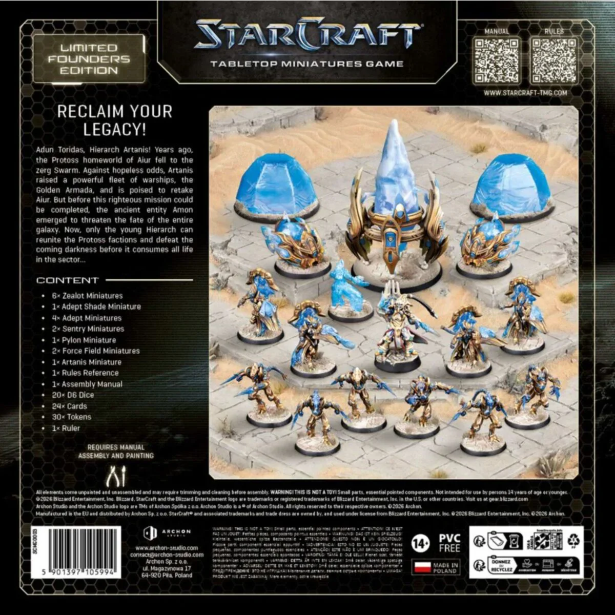 Starcraft Miniatures Games: Protoss Starters Set Founders Edition - Pre-Order - Image 5