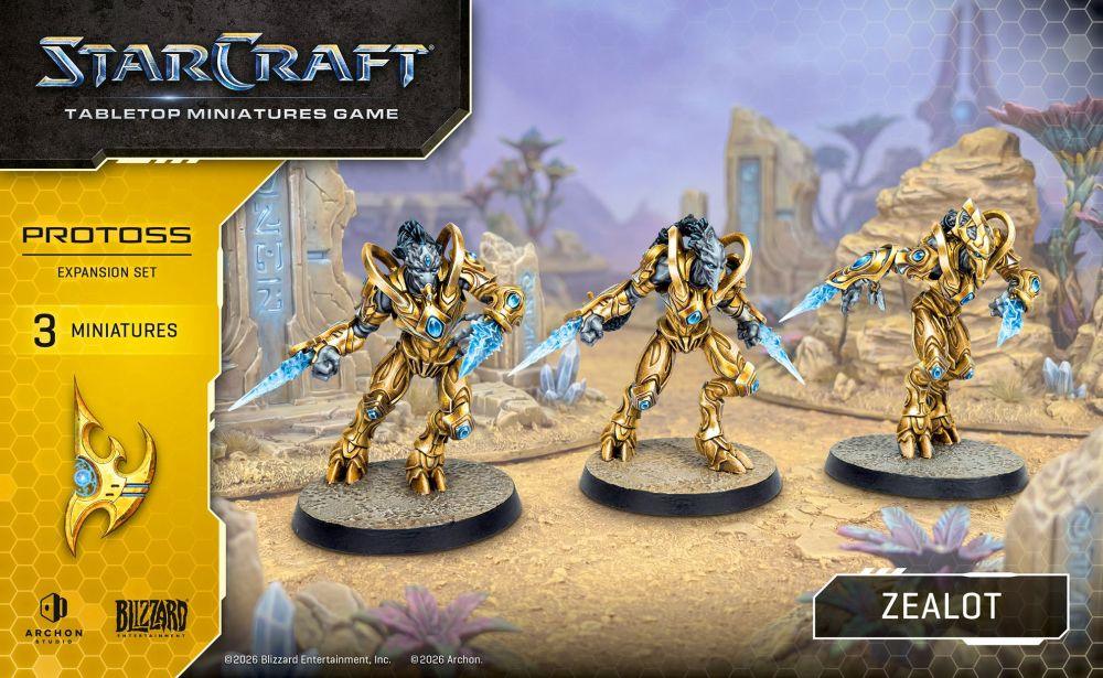 Starcraft Miniatures Games: Protoss - Zealot - Expansion Set - Pre_Order - Image 4