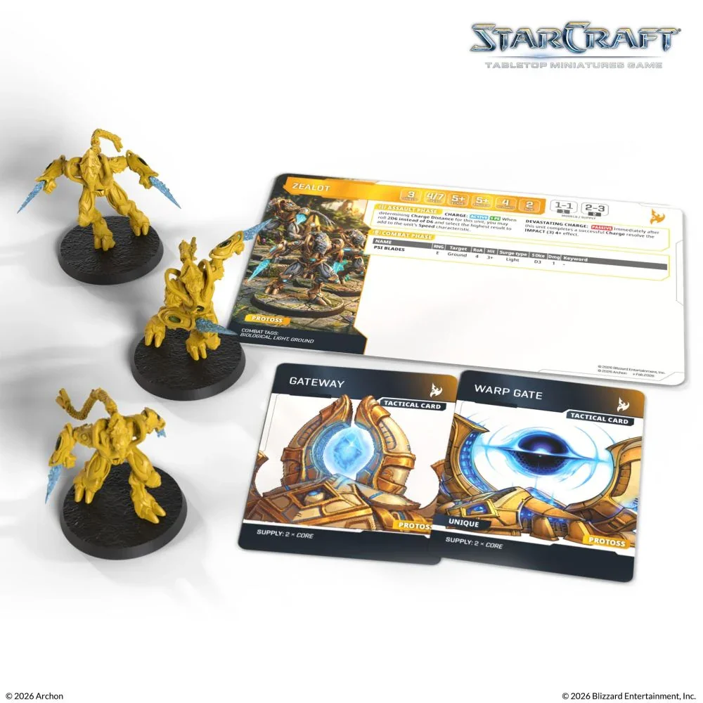 Starcraft Miniatures Games: Protoss - Zealot - Expansion Set - Pre_Order - Image 7