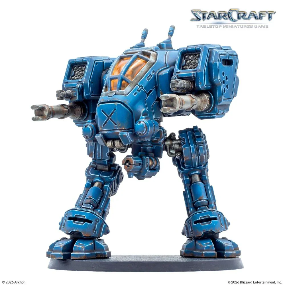 Starcraft Miniatures Games: Terran - Goliath - Expansion Set - Hero Expansion Set - Pre_Order - Image 6