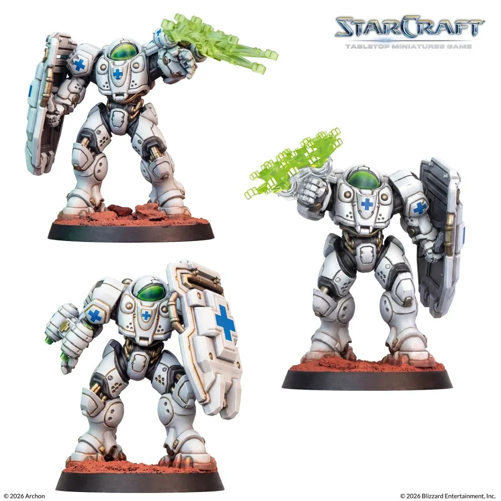 Starcraft Miniatures Games: Terran - Medic - Expansion Set - Pre-Order - Image 6