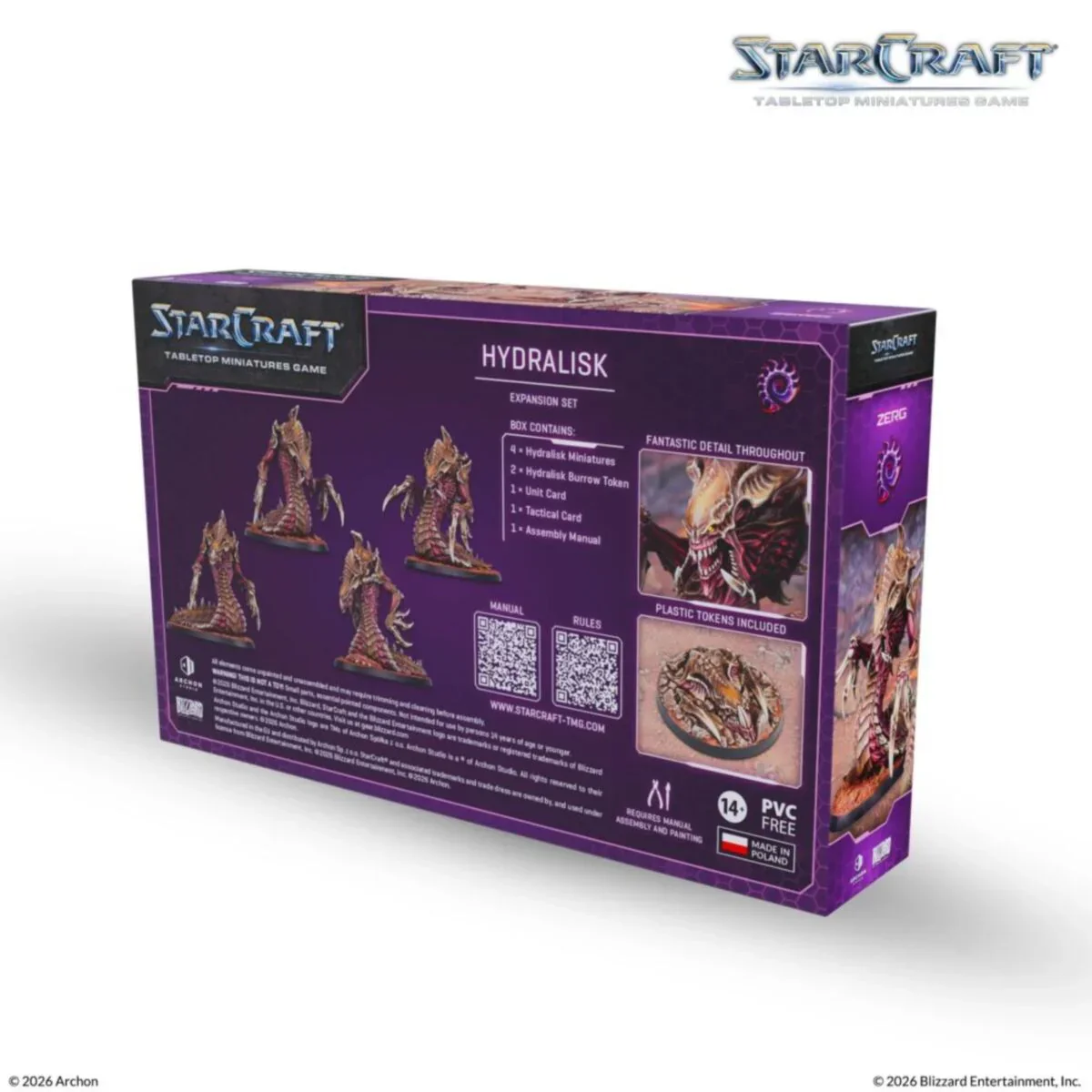 Starcraft Miniatures Games: Zerg - Hydralisk - Expansion Set - Pre-Order - Image 3