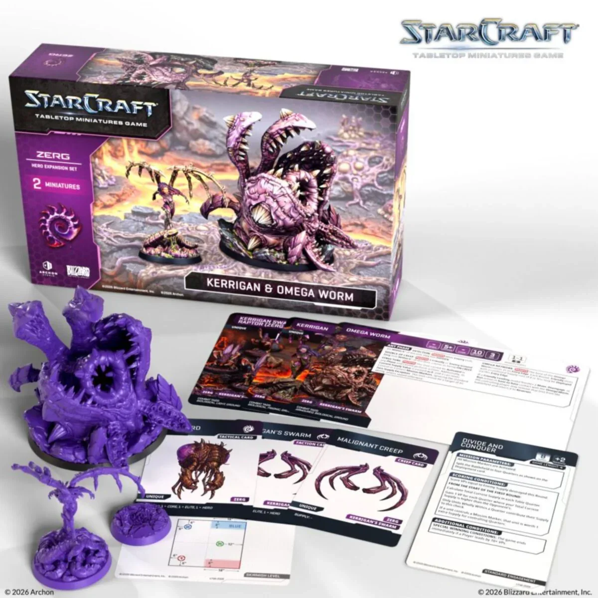 Starcraft Miniatures Games: Zerg - Kerrigan (Primal Kerrigan) - Hero Expansion Set - Pre-Order - Image 2