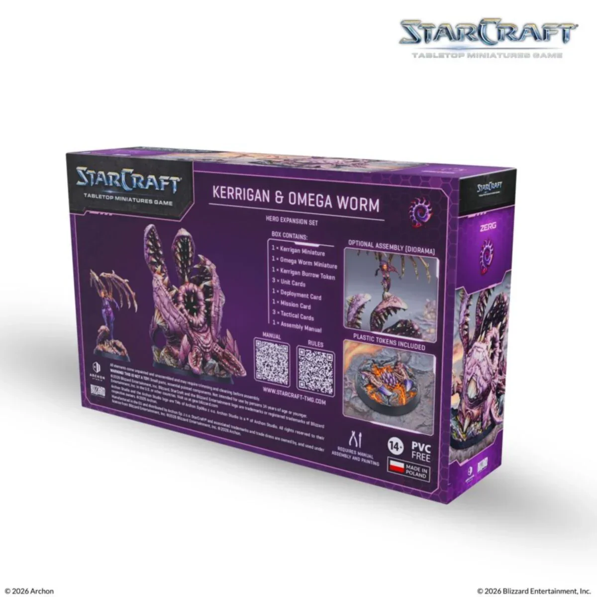 Starcraft Miniatures Games: Zerg - Kerrigan (Primal Kerrigan) - Hero Expansion Set - Pre-Order - Image 3