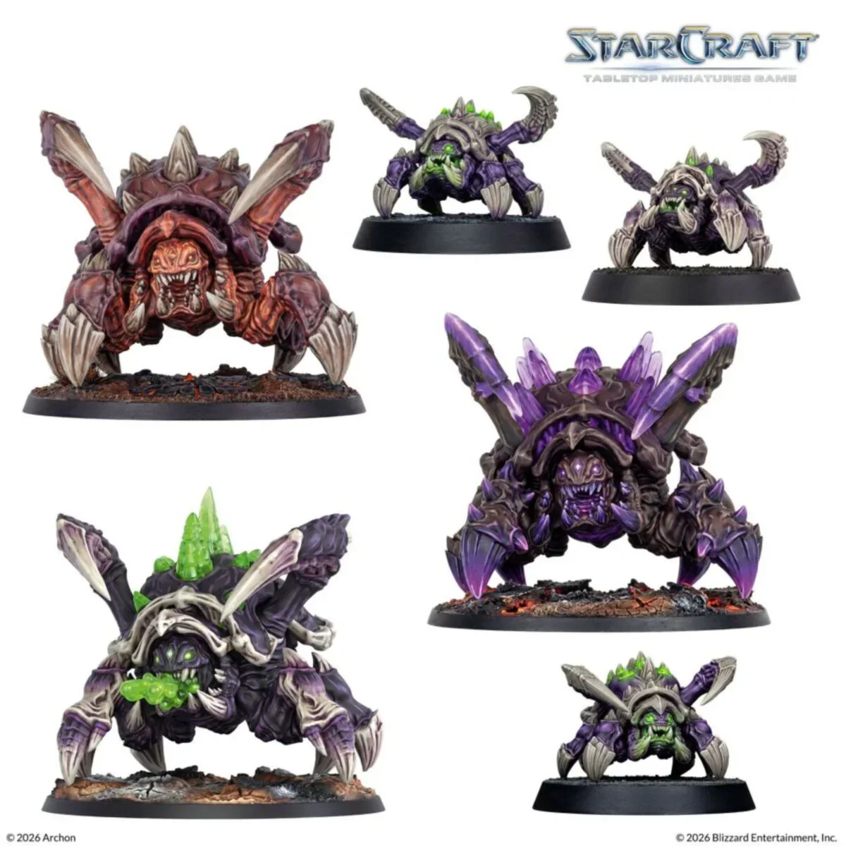 Starcraft Miniatures Games: Zerg - Roach - Expansion Set - Pre-Order - Image 6