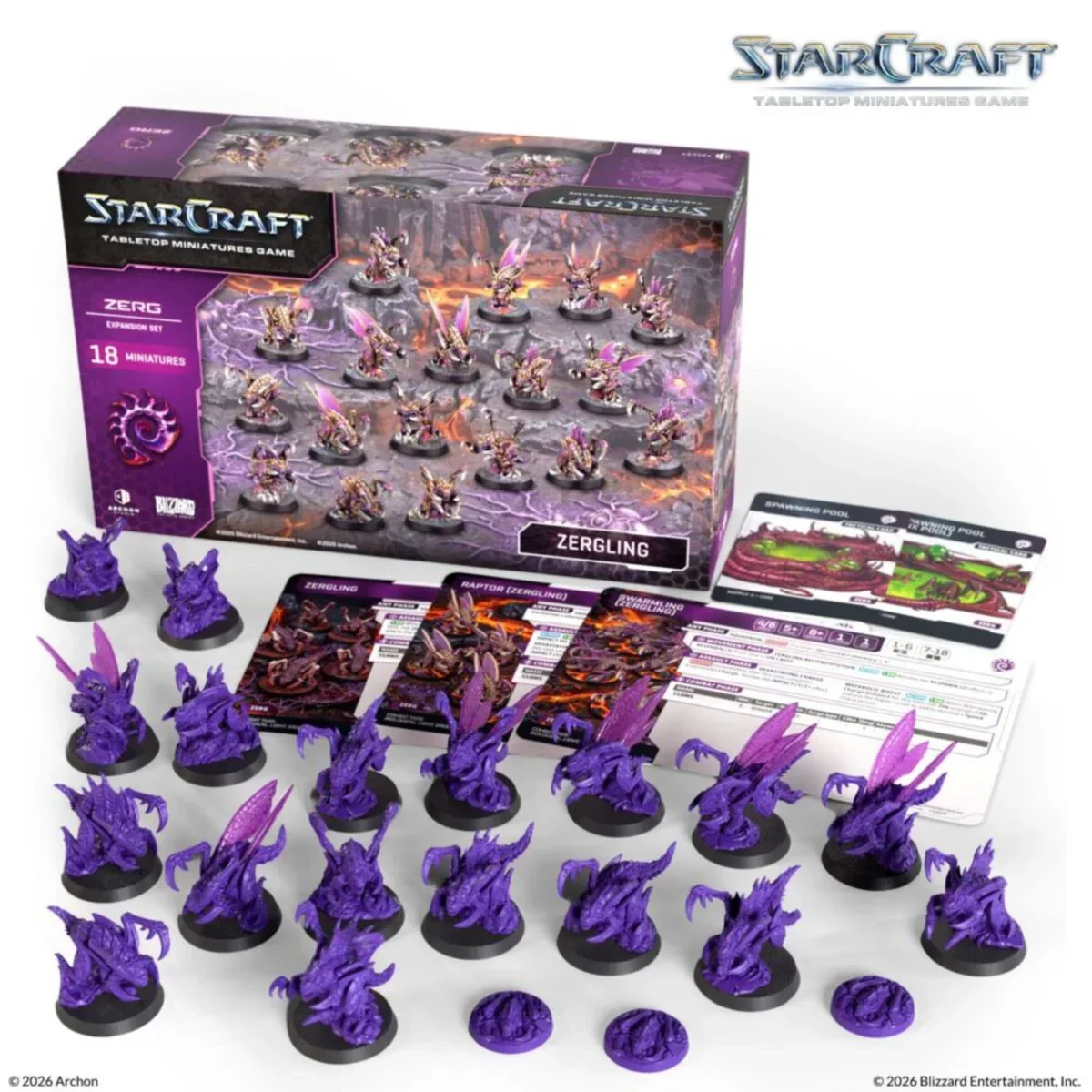 Starcraft Miniatures Games: Zerg - Zergling - Expansion Set - Pre-Order - Image 2