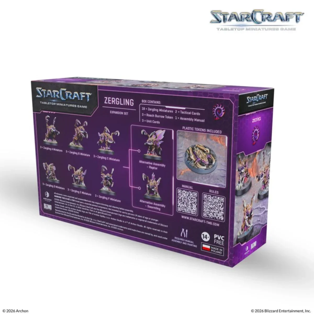 Starcraft Miniatures Games: Zerg - Zergling - Expansion Set - Pre-Order - Image 3