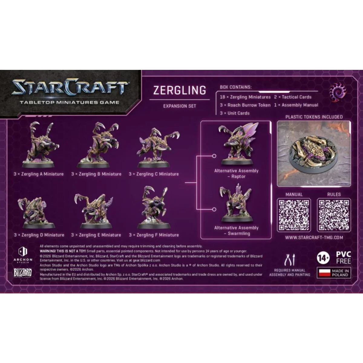 Starcraft Miniatures Games: Zerg - Zergling - Expansion Set - Pre-Order - Image 4
