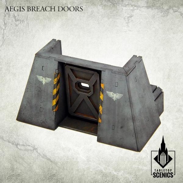 TABLETOP SCENICS Aegis Breach Doors