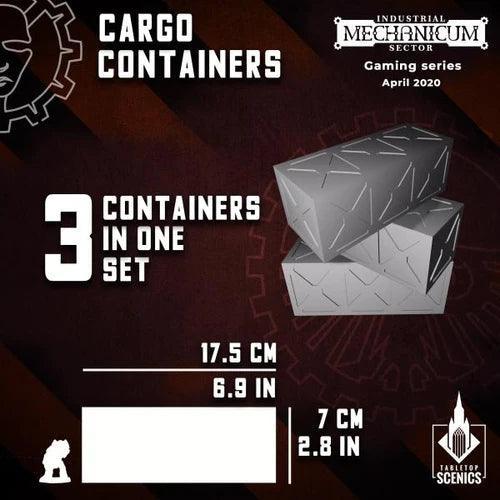 TABLETOP SCENICS Cargo Containers (3) - Image 2