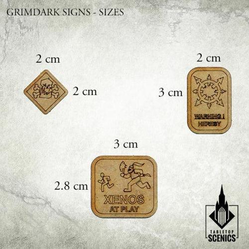 TABLETOP SCENICS Grimdark Signs - Image 2