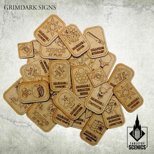 TABLETOP SCENICS Grimdark Signs - Image 3