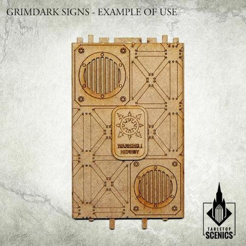 TABLETOP SCENICS Grimdark Signs - Image 4