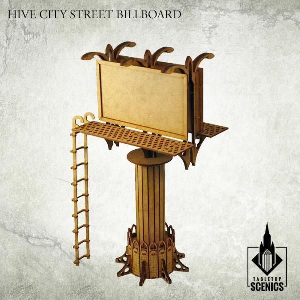 TABLETOP SCENICS Hive City Street Billboard - Image 2