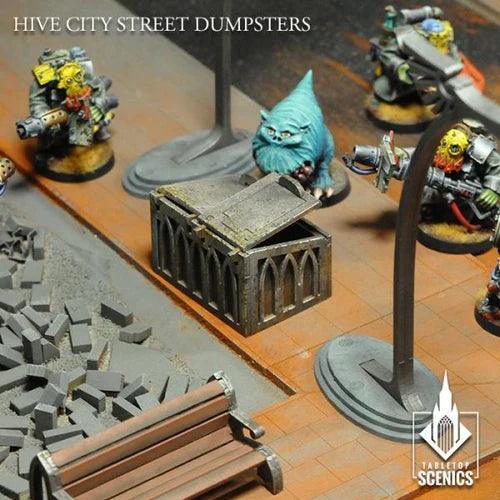 TABLETOP SCENICS Hive City Street Dumpsters - Image 3