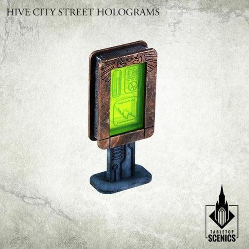 TABLETOP SCENICS Hive City Street Holograms - Image 4