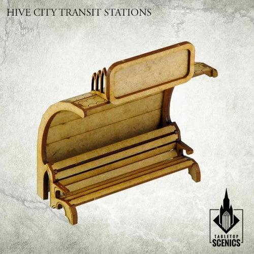 TABLETOP SCENICS Hive City Transit Stations - Image 2