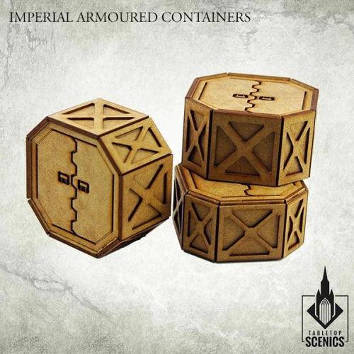 TABLETOP SCENICS Imperial Armoured Containers - Image 3