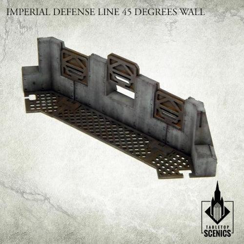 TABLETOP SCENICS Imperial Defense Line: 45° Wall - Image 3