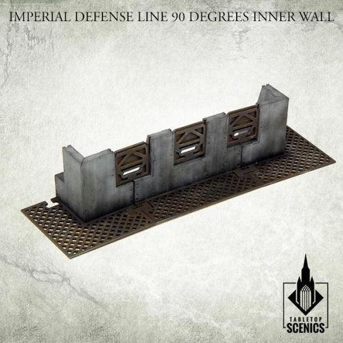 TABLETOP SCENICS Imperial Defense Line: 90° Inner Wall - Image 3