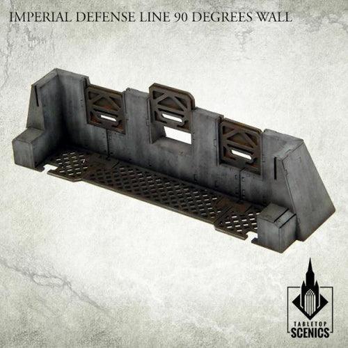 TABLETOP SCENICS Imperial Defense Line: 90° Wall - Image 2