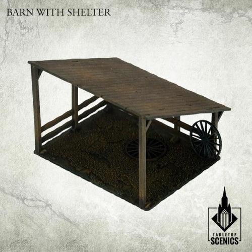 TABLETOP SCENICS Poland 1939 Barn with Shelter - Image 3